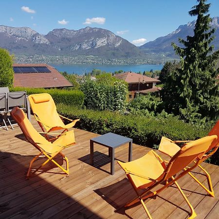 Appartement Semnoz - Vue Lac Sévrier Esterno foto