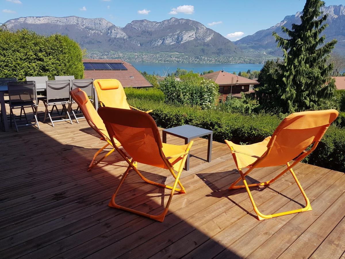 Appartement Semnoz - Vue Lac Sévrier Esterno foto
