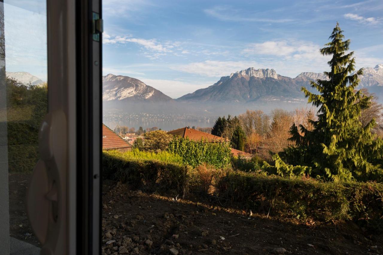 Appartement Semnoz - Vue Lac Sévrier Esterno foto
