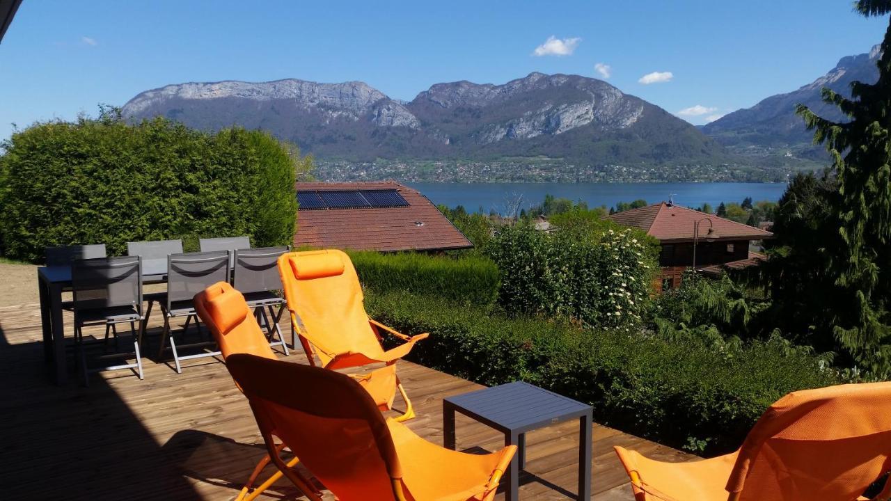 Appartement Semnoz - Vue Lac Sévrier Esterno foto
