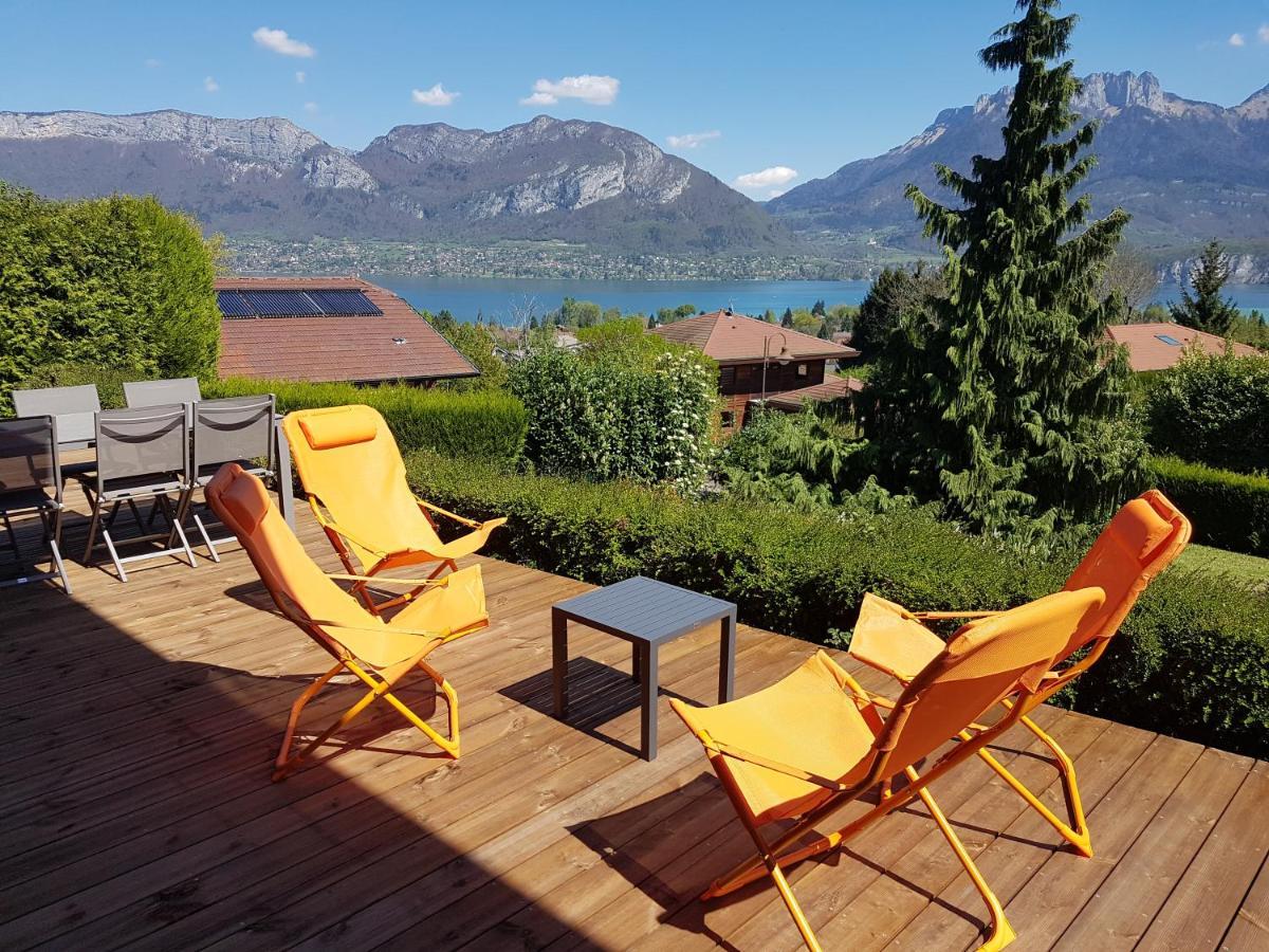 Appartement Semnoz - Vue Lac Sévrier Esterno foto