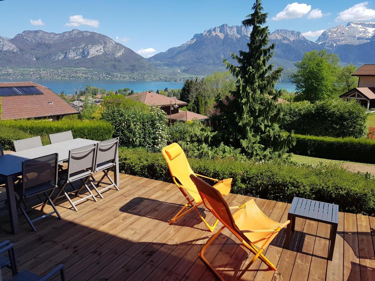 Appartement Semnoz - Vue Lac Sévrier Esterno foto