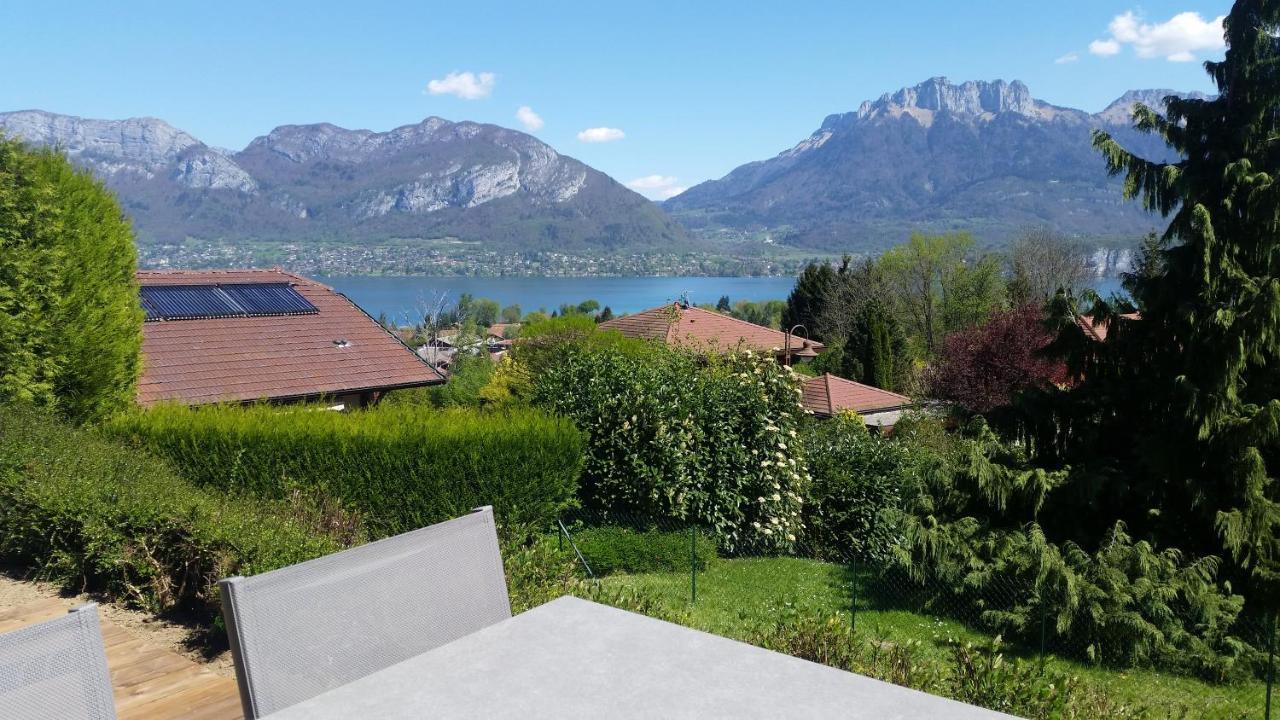 Appartement Semnoz - Vue Lac Sévrier Esterno foto